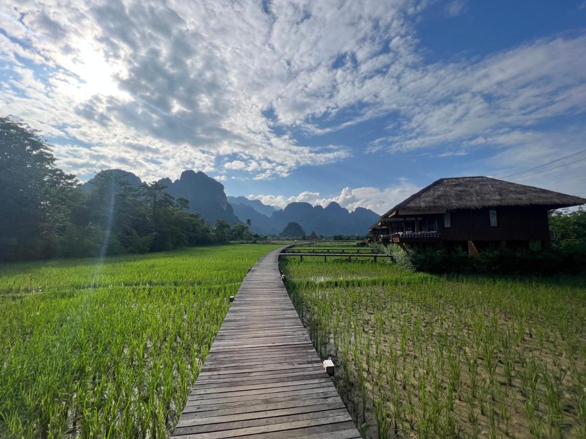 ViengTara VangVieng Resort Vang Vieng Exterior foto