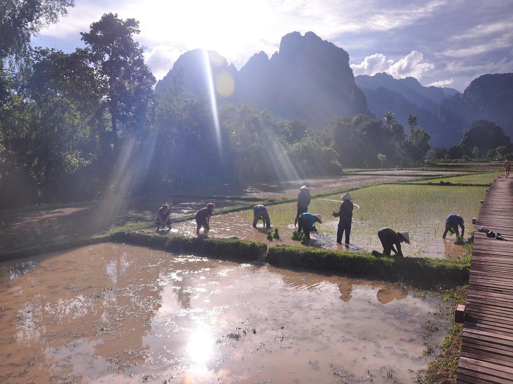 ViengTara VangVieng Resort Vang Vieng Exterior foto